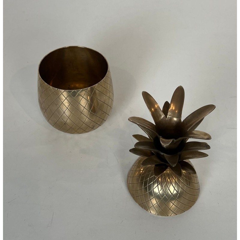 Pineapple-Form Brass Ice Bucket, France, circa 1970