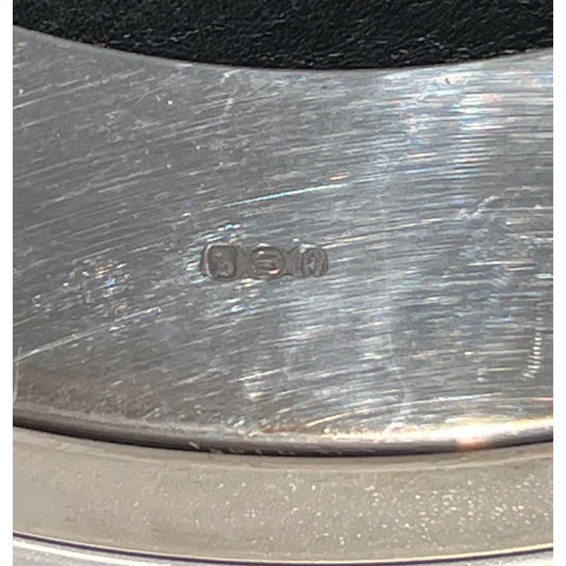 Circular Glass and Chrome Vide-Poche, France, circa 1970