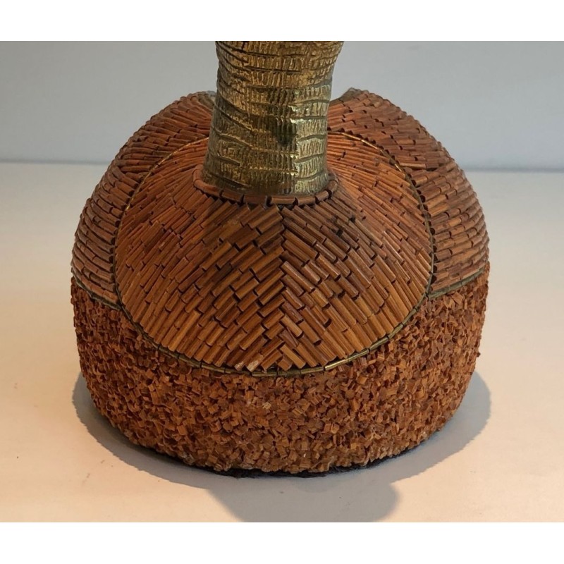 Duck Vide-Poche in Ceramic and Brass by Tarzia Firenze, Italy, circa 1970