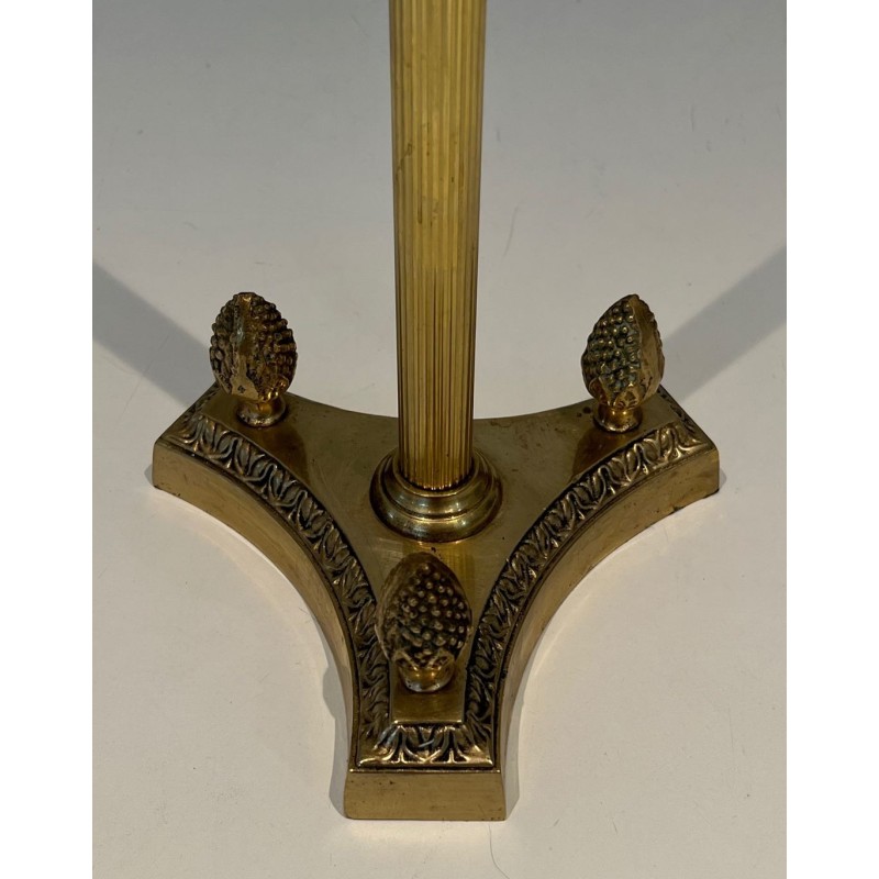 Neoclassical Bronze Standing Ashtray in the Manner of Maison Jansen, France, circa 1940