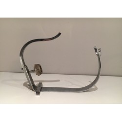 Art Deco Chromed Steel Wine Bottle Cradle, France, circa 1930