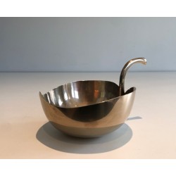 Brass Leaf-Form Vide-Poche, France, circa 1970