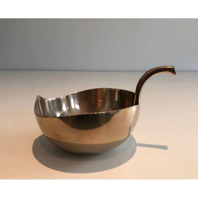 Brass Leaf-Form Vide-Poche, France, circa 1970