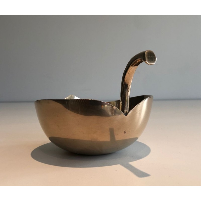 Brass Leaf-Form Vide-Poche, France, circa 1970