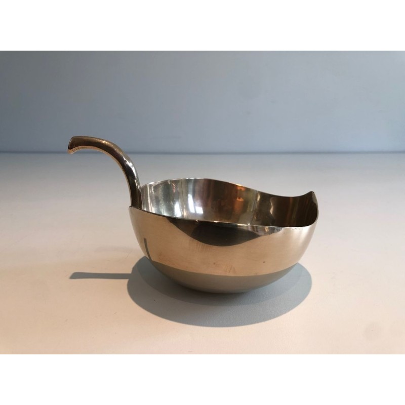 Brass Leaf-Form Vide-Poche, France, circa 1970