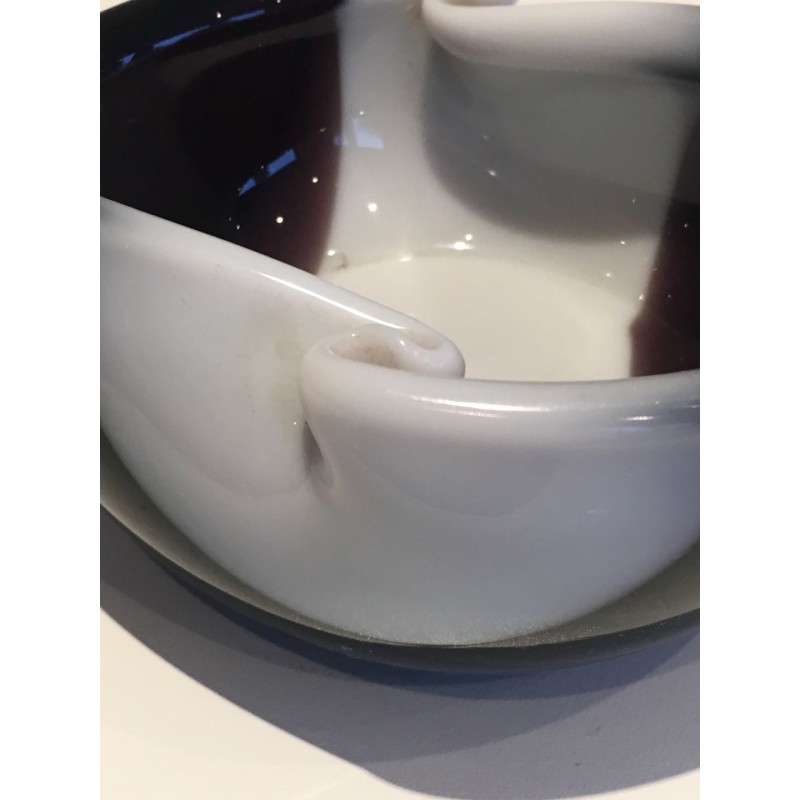 Vide-Poche en Verre Bi-Colore