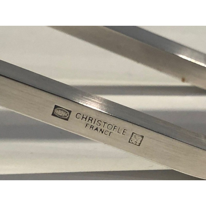 Jacques Adnet & Christofle — Silver-Plated and Chinese Lacquer Wine Bottle Holder, Circa 1950