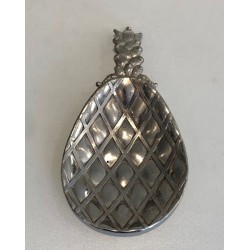 French Silver-Plated Pineapple Vide-Poche — Circa 1970