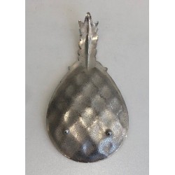 French Silver-Plated Pineapple Vide-Poche — Circa 1970