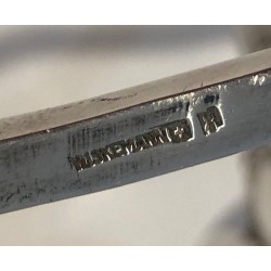 Silver-Plated Louis XVI Style Wine Bottle Cradle — Wiskemann, Brussels, Circa 1900