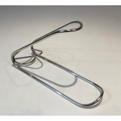 Porte-Bouteilles en Métal Argenté