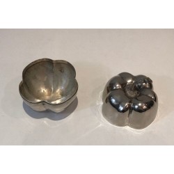 Silver-Plated Bell Pepper Ice Bucket — French Work, Circa 1970