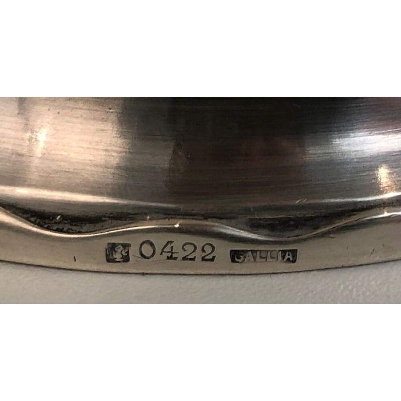 Silver-Plated and Gilt Brass Pumpkin Ice Bucket — Gallia, France, Circa 1970