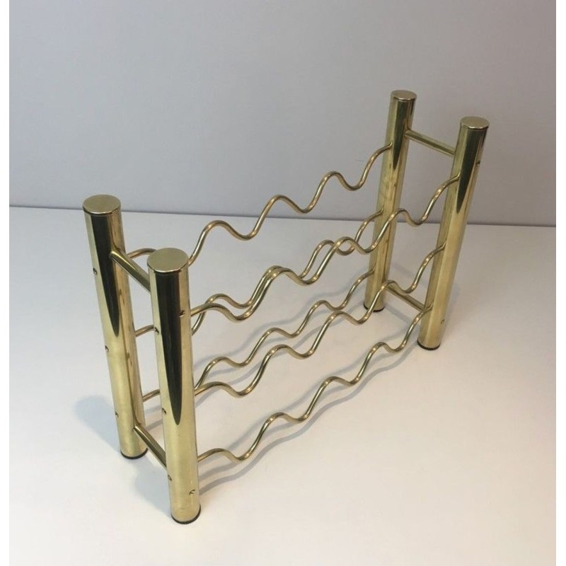 Porte-Bouteilles Design en Laiton