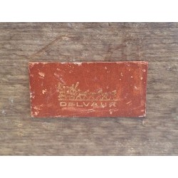 Porte-bouteilles en Cuir. Delvaux (signé)