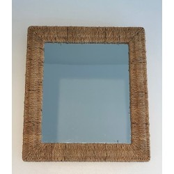 Rope-Frame Mirror in the Manner of Audoux-Minet