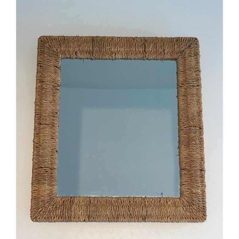 Rope-Frame Mirror in the Manner of Audoux-Minet