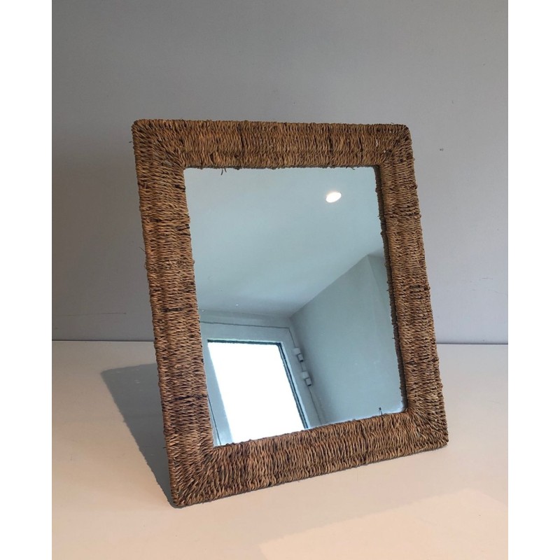 Rope-Frame Mirror in the Manner of Audoux-Minet