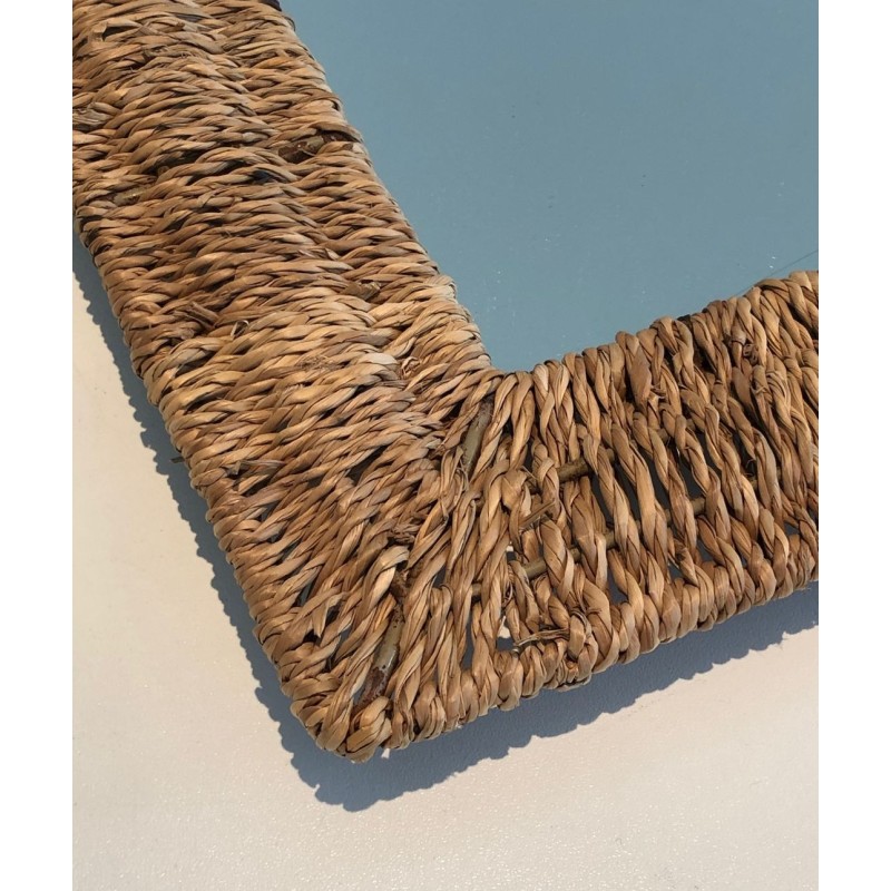 Rope-Frame Mirror in the Manner of Audoux-Minet