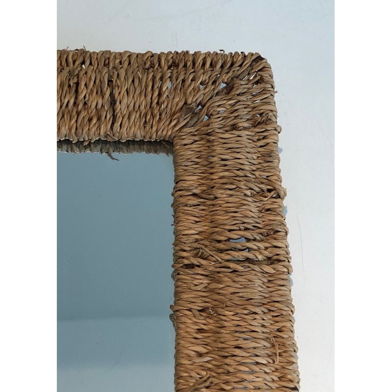 Rope-Frame Mirror in the Manner of Audoux-Minet