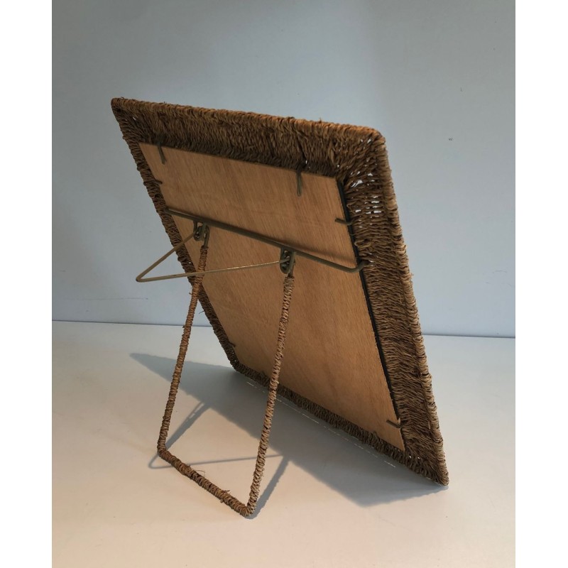 Rope-Frame Mirror in the Manner of Audoux-Minet