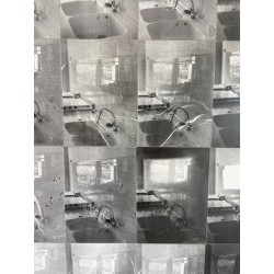 Photomontage Urbain Français en Noir et Blanc