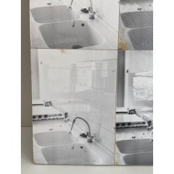 Photomontage Urbain Français en Noir et Blanc