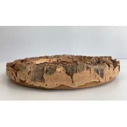 Cork and Wood Mirror