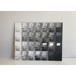 Photomontage Urbain Français en Noir et Blanc