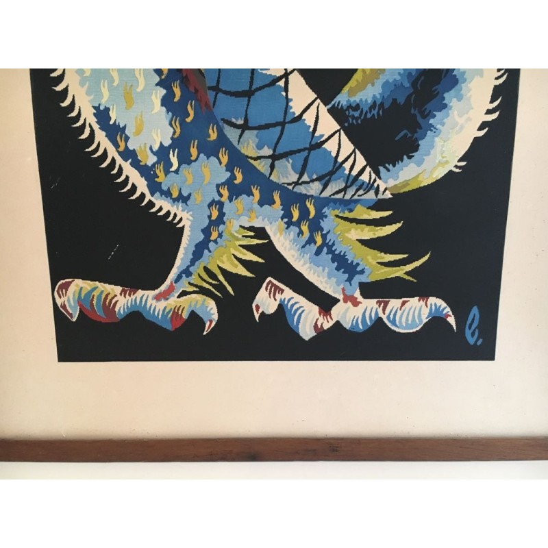 Rooster Print Signed by Jean Lurçat