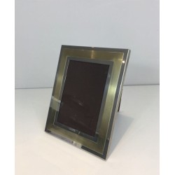 Chrome and Brass Frame