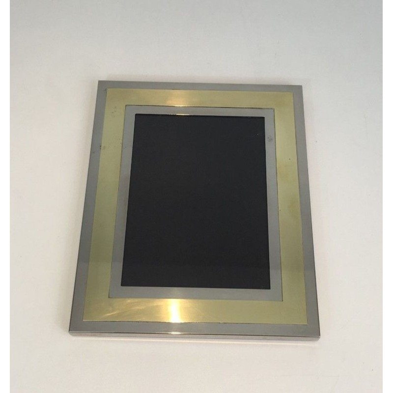 Chrome and Brass Frame