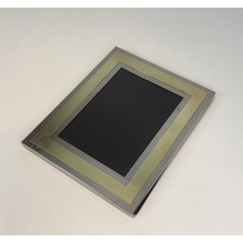 Chrome and Brass Frame