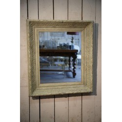 Painted Wooden Frame. French Work. 19th Century