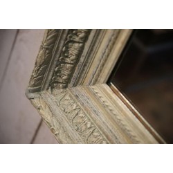 Painted Wooden Frame. French Work. 19th Century