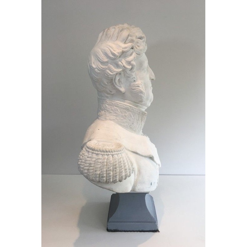 Important Louis-Philippe Plaster Bust