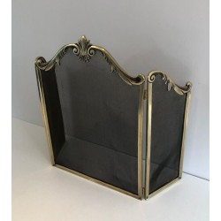 Pare-Feu en Bronze de Style Louis XV