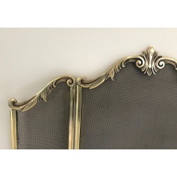 Louis XV Style Bronze Fireplace Screen