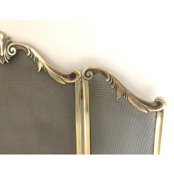 Pare-Feu en Bronze de Style Louis XV