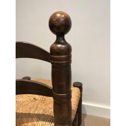 Paire de Chaises Brutalistes par Charles Dudouyt