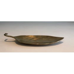 Brass Leaf-Form Vide-Poche, French Work, circa 1970