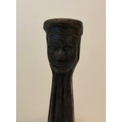 Pair of Neo-Gothic Cast Iron Andirons, French Work, circa 1950