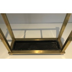 Brass and Metal Umbrella Stand, French Work, circa 1900