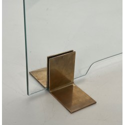 Pare-Feu en Verre et Laiton