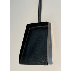Nécessaire de Feu en Laiton et Métal Laqué à Décors de Canards