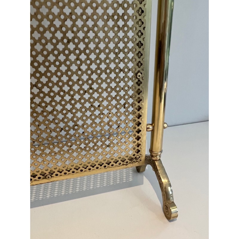 Pare-Feu Aux Têtes de Canards en Laiton