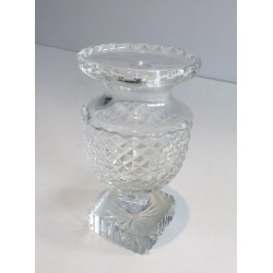 Pair of Medici-Style Crystal Vases
