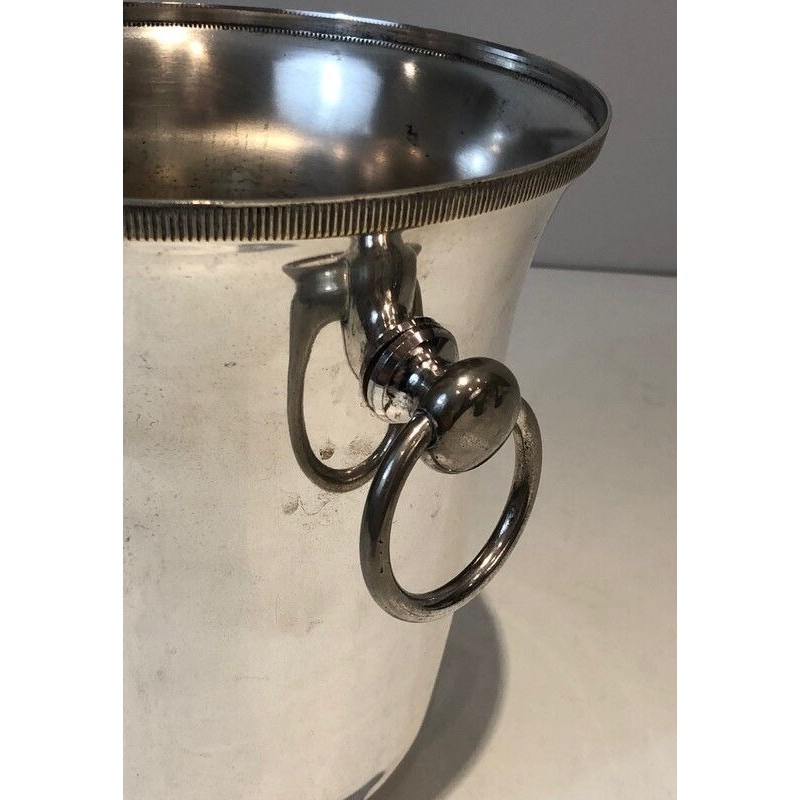 French Silver-Plated Champagne Bucket, circa 1940