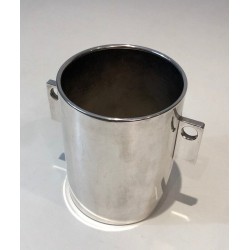 Seau à Champagne Art Déco en Métal Argenté