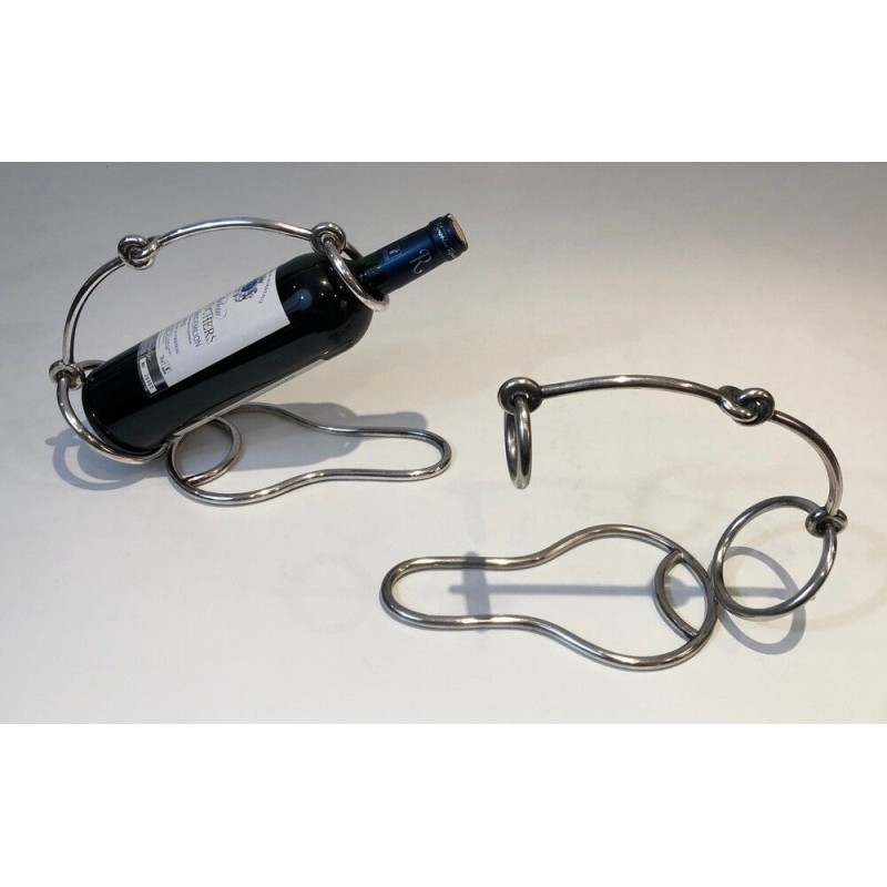 Silver Plated Bottle Holder